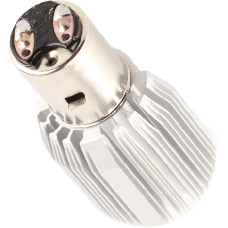 Phare LED Moto BA20D, Ampoule Bi-Fonction Haute/Basse Puissance, Éclairage COB pour Scooter (1/5)