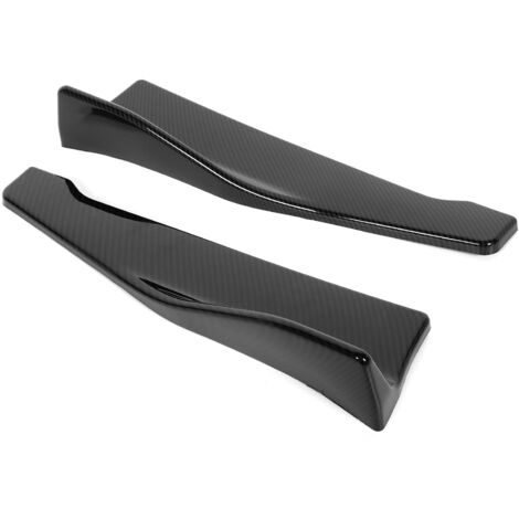 2 Pièces Aileron Latéral Universel Style Fibre de Carbone - Kit Carrosserie Voiture, 48 cm (1/5)