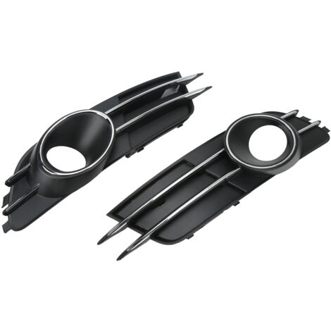 Grille inférieure de pare-chocs avant avec inserts antibrouillard pour Audi A6 C7 (2012-2014) (1/5)