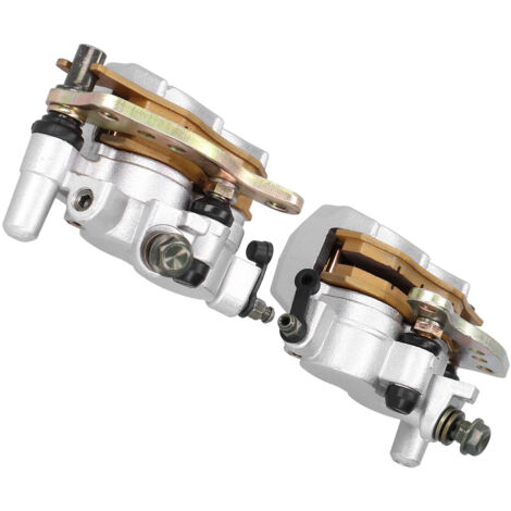 2 pièces Étriers de Frein Gauche Droite pour Kawasaki Bayou 300 400 KLF300 KLF400 / Brute Force 650 750 (1/5)