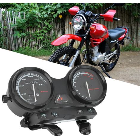 Compteur numérique moto YBR 125 avec tachymètre, odomètre et indicateur de vitesse