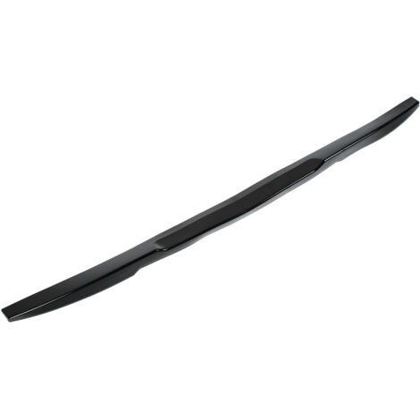 Spoiler arrière universel en caoutchouc noir pour aérodynamisme et modification auto
