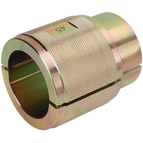 Outil d'installation de joint de fourche moto, design fendu en acier carbone pour fourches inversées traditionnelles 45mm/1.77in (1/5)