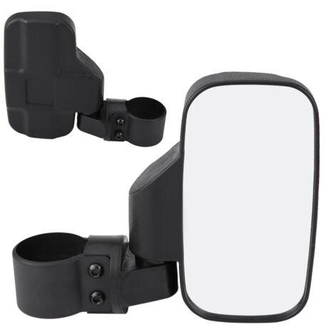 Rétroviseur latéral moto réglable, design convexe pour Polaris Ranger RZR et Can Am UTV (1/5)