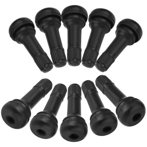 10 Pièces Valve de Pneu TR413 Courte Tige en Caoutchouc pour Roue Auto Voiture (1/5)