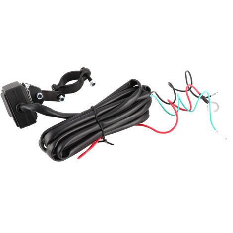Interrupteur à bascule pour treuil avec câble de 2,5 m revêtement PowerCoated, compatible 12V ATV UTV SUV (1/5)