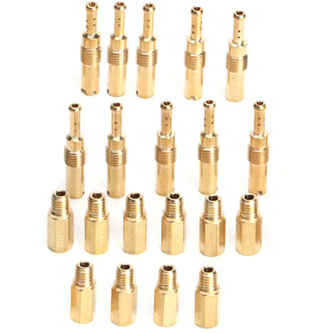 Kit de 20 Jets Principal et Pilot pour Carburateur Keihin OKO KOSO PE PWK (1/5)