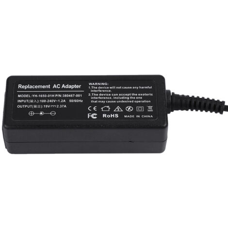 Chargeur Secteur 45W 19V 2.37A pour PC Portable ASUS, Adaptateur Alimentation 100-240V avec Connecteur 4.01.35mm