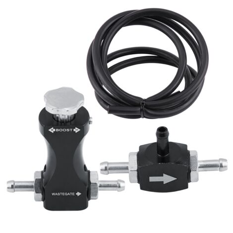 Soupape de purge turbo bilatérale ajustable, kit contrôleur de suralimentation manuel universel pour voiture (1/5)