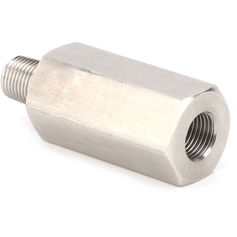 Capteur de Pression d'Huile en T 1/8 NPT, Raccord d'Alimentation pour Turbo, Pièces Auto en Acier Inoxydable (1/5)