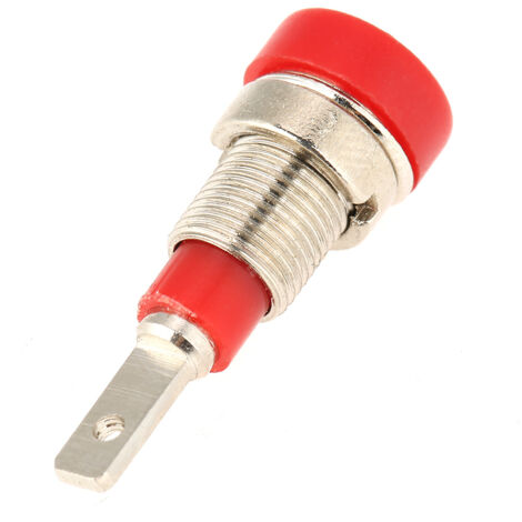5 pièces douilles banane 2.0mm pour montage panneau et sondes de test multicolores (1/5)