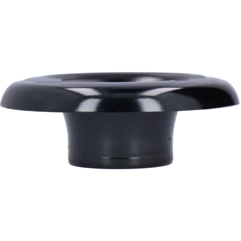 Adaptateur de Turbo à Entrée d'Air Froid 3.5 Pouces en Aluminium CNC pour Modification Auto - Noir (1/5)