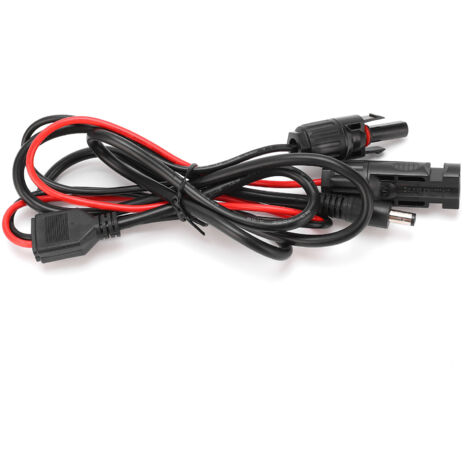 Câble d'alimentation DC5521 en laiton pour panneaux solaires, 300V (1/5)
