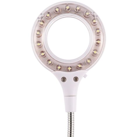 Lampe LED USB portable 18 pièces haute luminosité pour PC et ordinateur portable, blanc (1/5)
