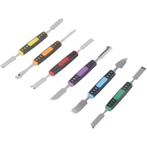 6 pièces Outils de levier double pour réparation téléphone, ordinateur portable, montre connectée, démontage électronique (1/5)