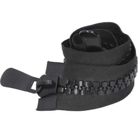 Grande Fermeture Éclair Plastique avec Tirettes pour Sacs de Tente, Accessoires de Couture DIY, 77 cm