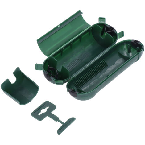 Boîtier de Protection Étanche pour Câble d'Extension Extérieur - Sécurité Renforcée pour Connexions Électriques en Jardinage avec Griffes (1/5)