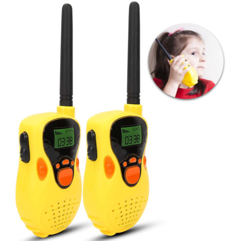 Talkie-Walkie Enfant 80-100M Mini Radio-Jouet Éducatif pour Extérieur Cadeau (1/5)