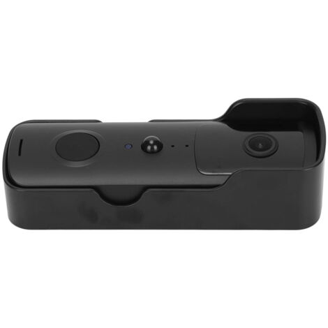 Sonnette Vidéo Intelligente V30S WiFi 1080P - Détection de Mouvement et Vision Nocturne HD pour Maison - Noir (1/5)