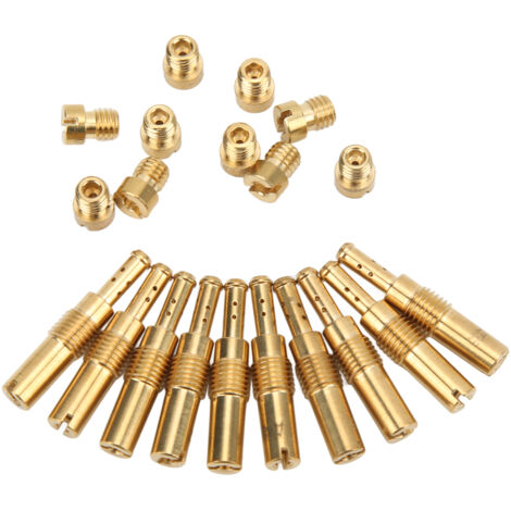 Kit de 20 pièces pour carburateur Keihin PWK CVK OKO Polini, incluant gicleurs principaux et lents (1/5)