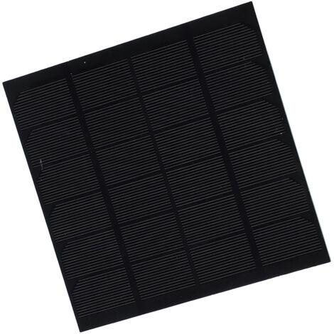 Panneau solaire portable 3W 6V en silicium monocristallin, module de charge PET 145x145mm (1/5)