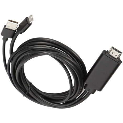 Câble HDMI 4K 1,8 m Type C vers HDMI pour Téléphone Mobile vers Téléviseur HD (1/5)