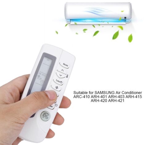 Télécommande de Remplacement pour Climatiseur SAMSUNG Modèles ARC-410, ARH-401, ARH-403 (1/5)