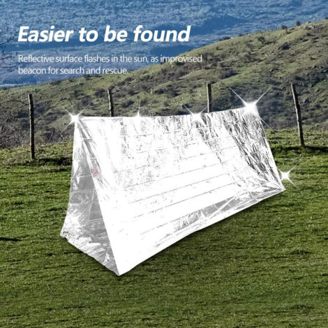 Couverture de survie - couverture d'urgence Couverture de survie - couverture d'urgence