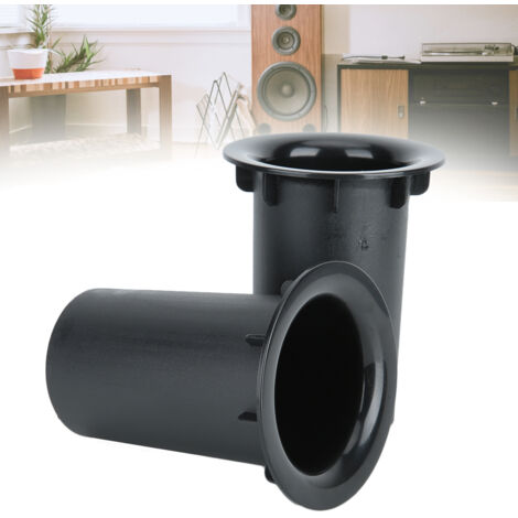 Tubes d'évacuation T9 pour haut-parleur de grave, diamètre 71mm, pour subwoofer 6-10 pouces, connecteurs de ports de ventilation.