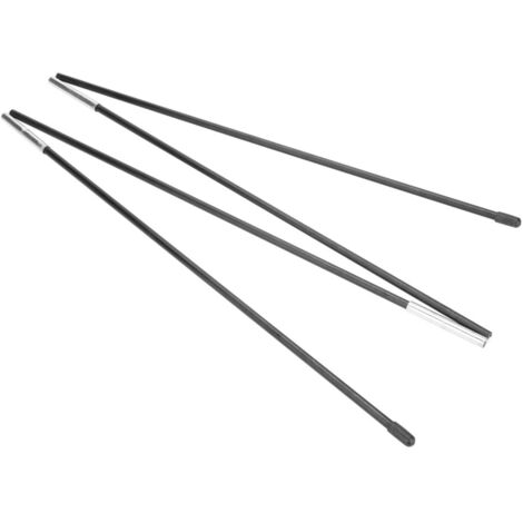 Barres de tente en fibre de verre pour tentes doubles, kit de support et cadre d'auvent