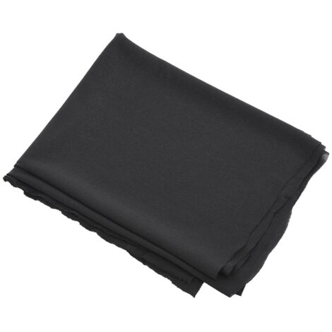 Tissu de protection anti-poussière noir pour enceintes, 1.7m x 0.5m, grillage acoustique stéréo (1/5)