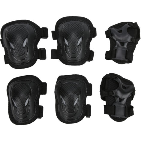 Équipement de Protection Roller Réglable Genou Coude Poignet Confort Adulte (1/5)