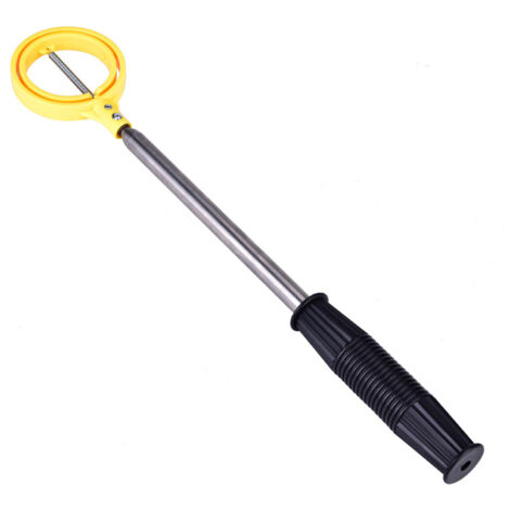 Récupérateur de balles de golf télescopique avec pince pratique et pelle (Jaune) (1/5)