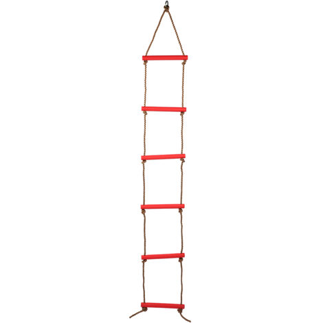 Échelle de corde à six sections pour enfants - Jouet d'escalade extérieur pour exercices (1/5)
