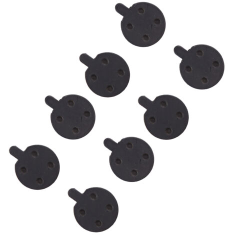 4 Paires Plaquettes de Frein Semi-Métalliques Haute Qualité Noir Résine pour VTT Vélo (1/5)