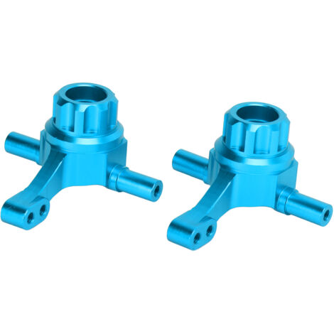 Bras de Direction en Alliage d'Aluminium pour Tamiya TT02 1/10, Pièces de Rechange RC Bleues (1/5)