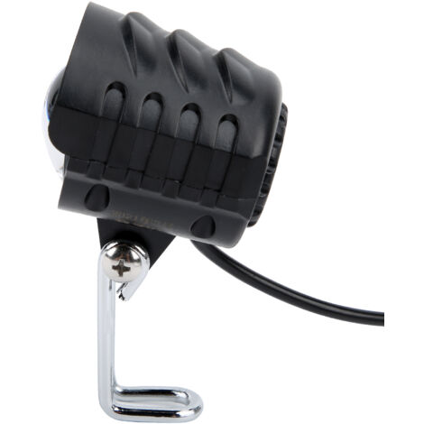 Phare klaxon électrique 2 en 1 pour scooter et vélo, 12V‑72V, éclairage puissant et avertisseur sonore (1/5)