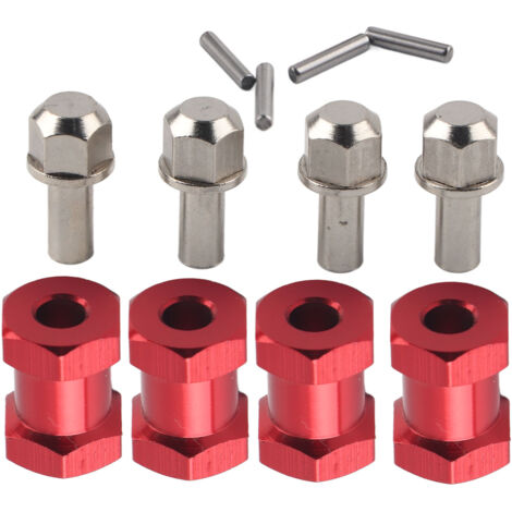 Adaptateur de moyeu de roue métallique 17mm pour crawler radiocommandé Traxxas HSP Redcat (1/5)