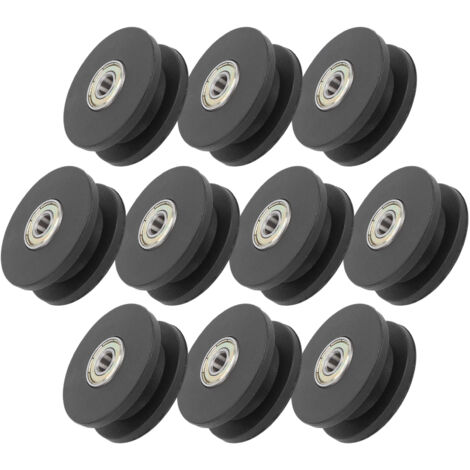 10 pièces Poulies de Fitness Nylon 50mm Accessoires d'Entraînement Force Équipement de Gym Maison (1/5)