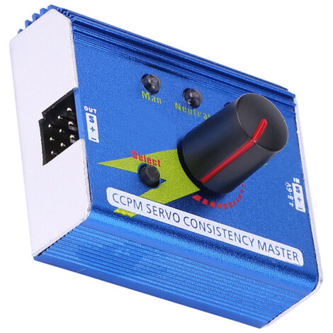 Testeur de servo de moteur, contrôleur de vitesse électronique contrôleur de cohérence contrôleur de vitesse pour hélicoptère RC voiture bateau