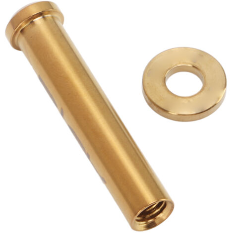 Écrous de pivot de frein C en alliage de titane pour vélo de route et VTT, 40mm, dorés, avec rondelle (1/5)