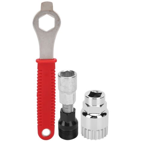 Clé à cassette pour démontage et installation de poulie et manchon sur vélo de montagne (1/5)