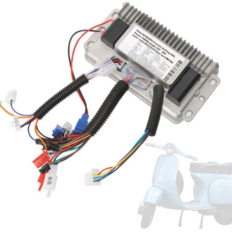 Contrôleur Brushless 1000W 48V-60V Onde Sinusoïdale 3 Modes Coque Aluminium pour Vélo Électrique (1/5)