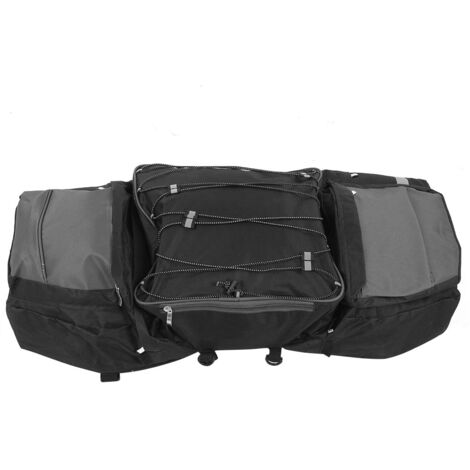 Sacoche Vélo 3 en 1, Support de Rangement pour VTT, Étagère à Bagages pour Cyclisme (1/5)