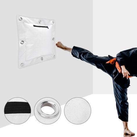 Cible de frappe murale Wing Chun, sac de sable vide avec fermeture éclair pour boxe, Muay Thai et Sanda (1/5)