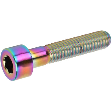 Boulon de fixation M6x30mm en alliage de titane pour cintre de vélo, vis de serrage étincelante pour réparation. (1/5)