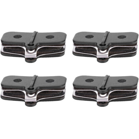 4 Paires Plaquettes de Frein à Disque Résine Semi-Métal pour Vélo, Pièces de Frein Bicyclette, Jeu de Plaquettes (1/5)