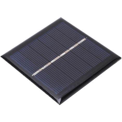 Panneau solaire portable 0.6W 3V en polysilicium de qualité A pour éclairage de jardin (1/5)