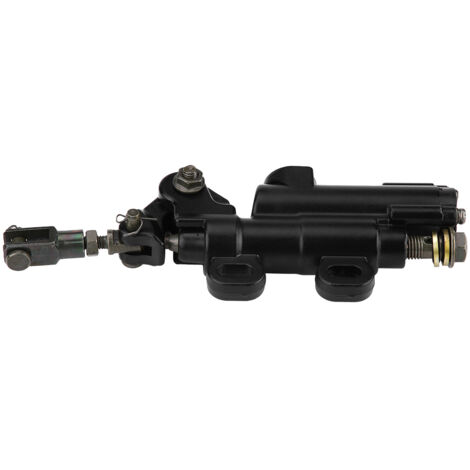 Pompe à Maître Cylindre Hydraulique de Frein Arrière Pliable pour Moto Suzuki Kawasaki Honda Yamaha