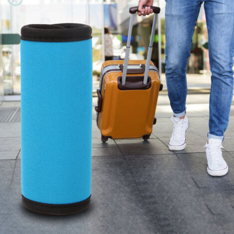 Étui Néoprène Souple pour Poignée de Porte de Voiture - Housse de Protection Bleue pour Valise et Voyage (1/5)